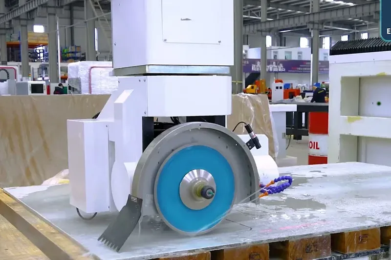 4 axis 5 axis cnc bridge saw for stone cutting polishing profiling