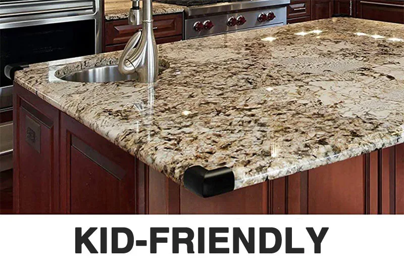 Kids Friendly Plan of Stone Kitchen Countertops