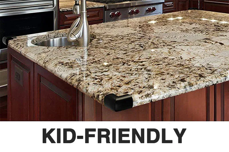 Kids Friendly Plan of Stone Kitchen Countertops