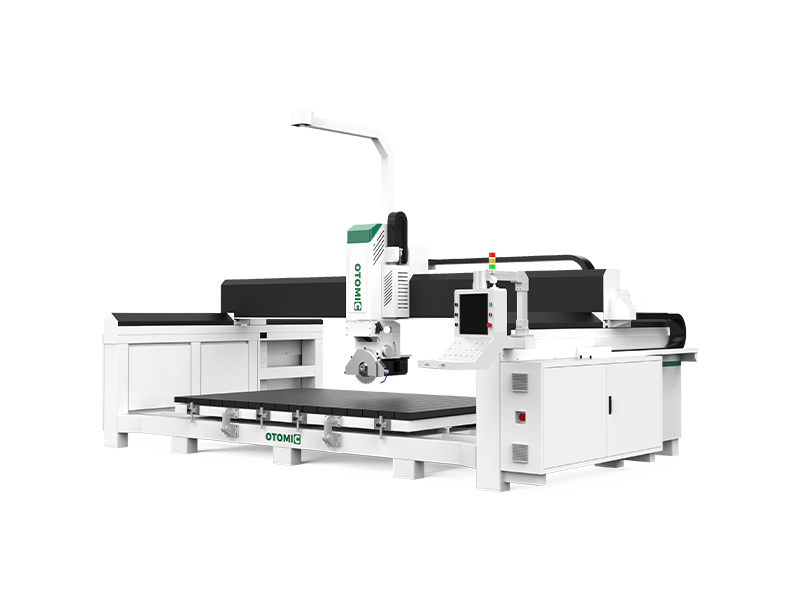 4 Axis Cnc Bridge Saw Machine With Router